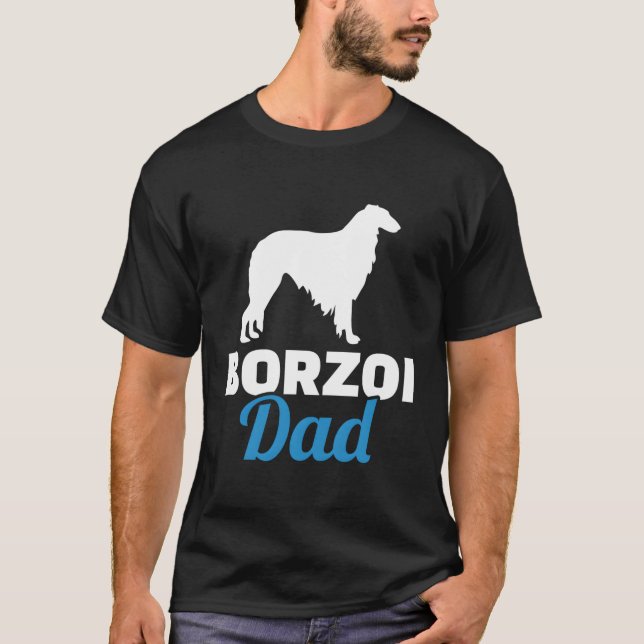 Camiseta Pai Borzoi (Frente)