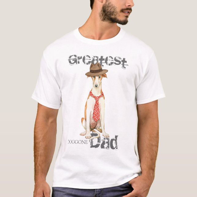 Camiseta Pai Borzoi (Frente)