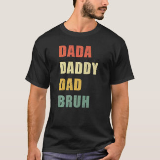 Camiseta Pai Bruh Vintage, Pai Dada