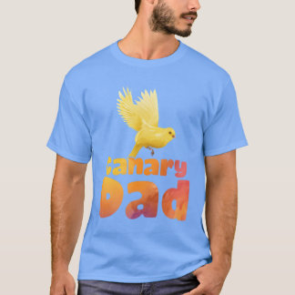 Camiseta Pai Canaries Proprietário do amante de pássaros Me