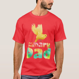Camiseta Pai Canaries Proprietário do amante de pássaros Me