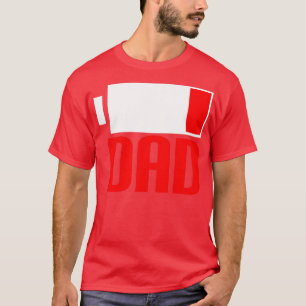 Camiseta Pai Cansado Engraçado Sem Sono Bateria Baixa Vazio