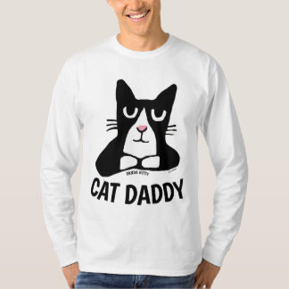 Camiseta PAI CAT, T-shirts Gatinho Panda