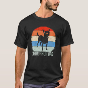 Camiseta Pai Chihuahua Presente Pai Chi-Chi Proprietário P