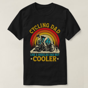 Camiseta Pai Ciclista Como Um Pai Normal Mas Mais Legal Eng