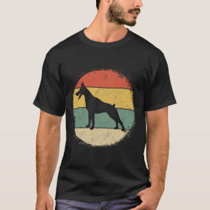 Camiseta Pai Circular do Doberman Proprietário Pinschers D