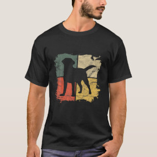 Camiseta Pai circular do proprietário do Labrador Ouro Bla