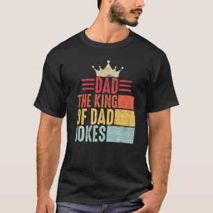 Camiseta Pai Citação Retro Vintage Angustiado O Rei do Pai