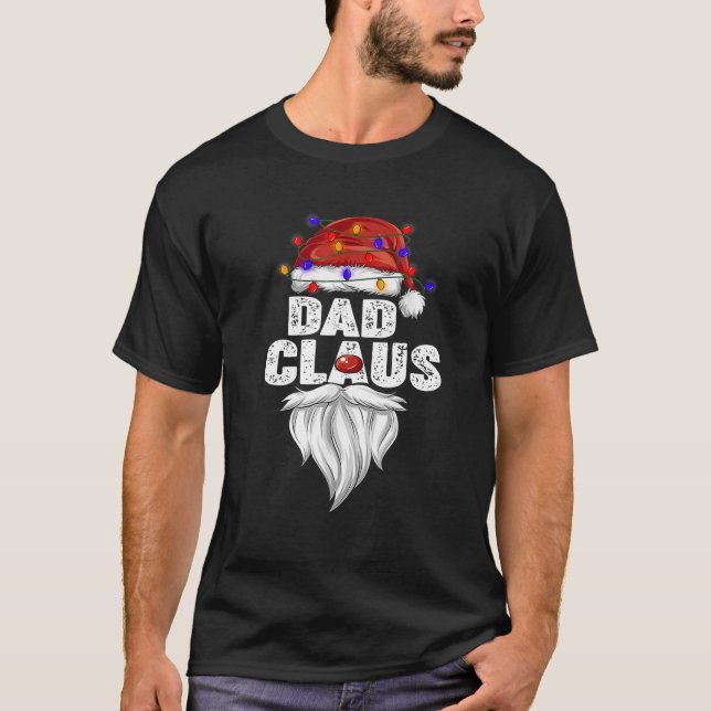 Camiseta Pai Claus, Pai de Correspondência Familiar Claus P (Frente)