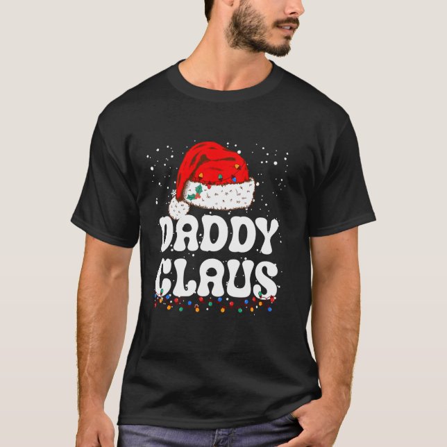 Camiseta Pai Claus Pai Natal Papais noeis Correspondência F (Frente)