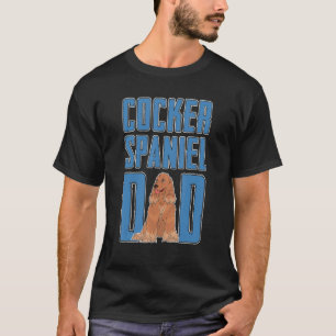 Camiseta Pai Cocker Spaniel Masculino Animal de Estimação P