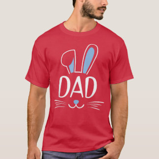 Camiseta Pai Coelho Coelho Coelho Coelho Rosto Família Gord