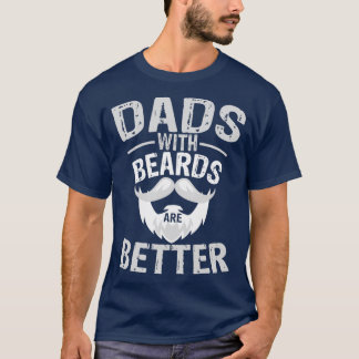 Camiseta Pai com barbas é melhor