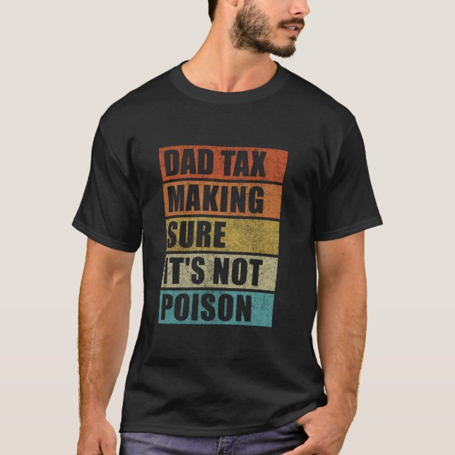 Camiseta Pai com certeza não é veneno Dia do Pai D (Frente)