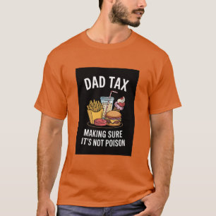 Camiseta pai com certeza que não é veneno.