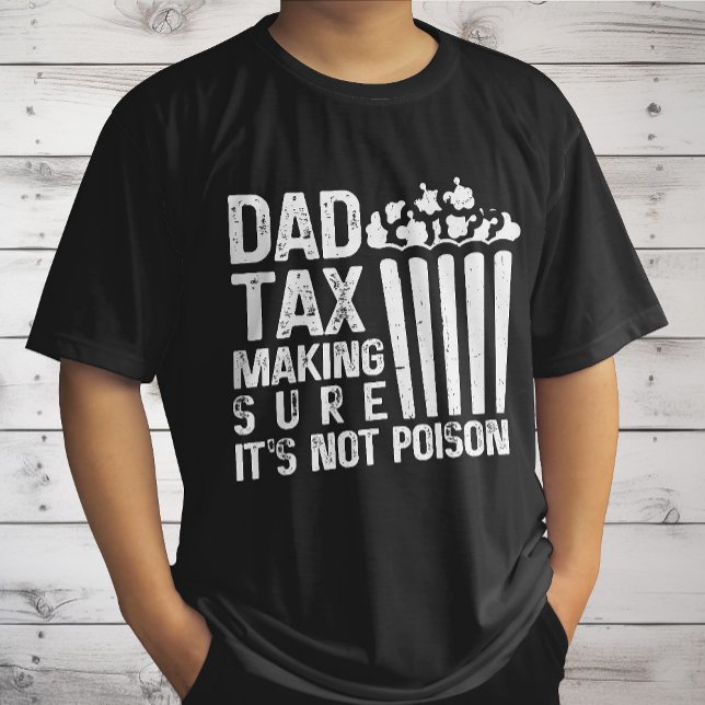 Camiseta Pai com certeza que não é veneno Engraçado pelo pa (Criador carregado)