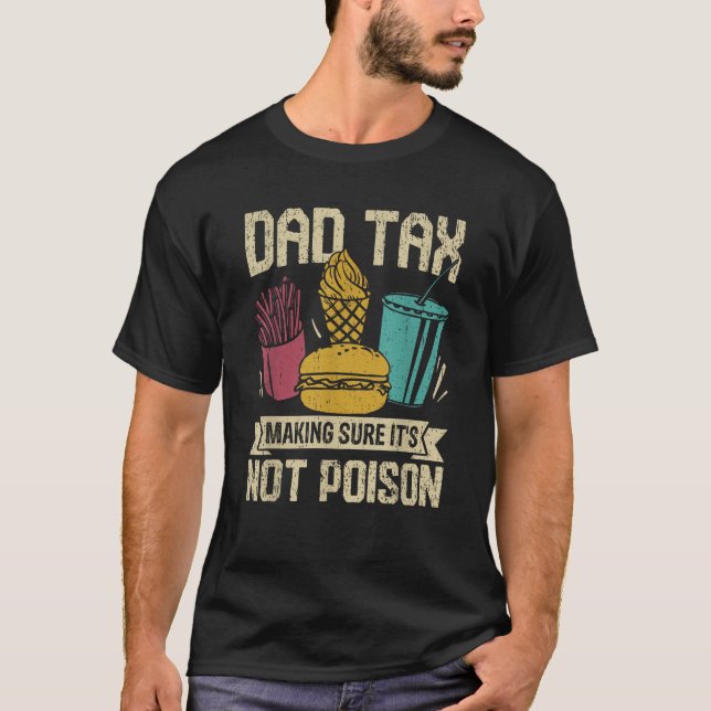 Camiseta Pai com certeza que não é veneno, os homens têm me (Frente)