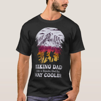 Camiseta Pai Como Acampamento Regular Mas Muito Mais Fresco