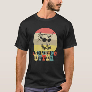 Camiseta Pai Como Sem Dia de os pais De Agricultura De Vaca
