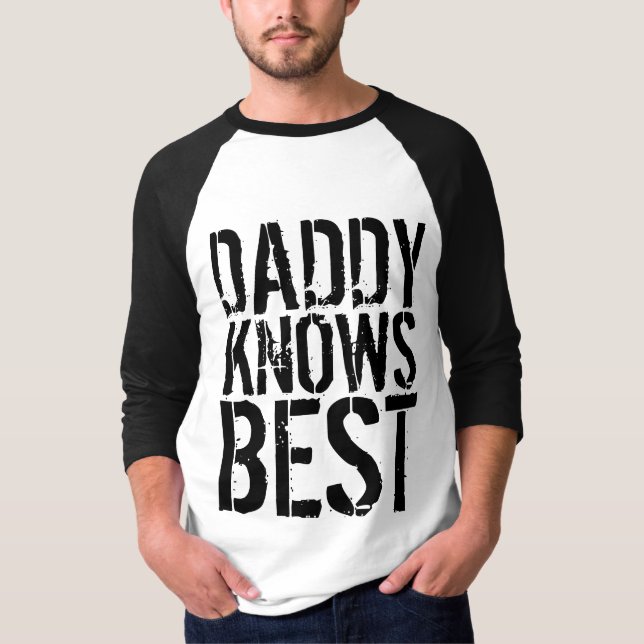 Camiseta PAI CONHECE MELHOR T-Shirts masculinas (Frente)