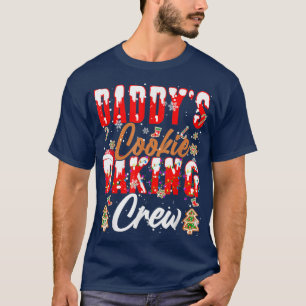Camiseta Pai Cookie Baking Crew Papais noeis Xmas Baker Coo