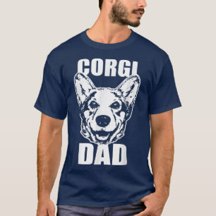 Camiseta Pai Corgi Cachorro Corgi Cachorro Amantes Corgi Am
