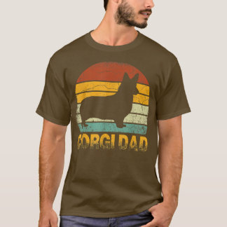 Camiseta Pai Corgi DogVintage Cavalier