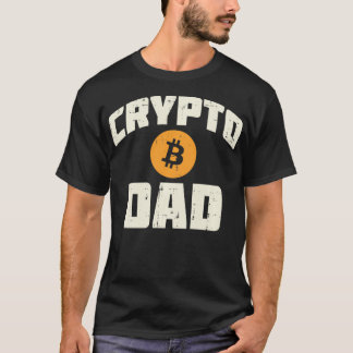 Camiseta Pai Crypto Bitmoney BTC Cryptocurrency Day Trator 