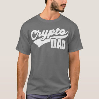 Camiseta Pai Crypto Legal Vintage Dia de os pais Athletic