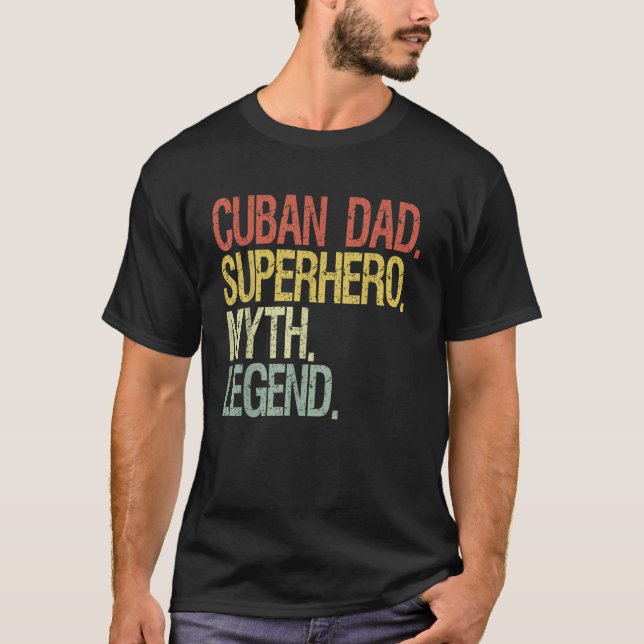 Camiseta Pai cubano (Frente)