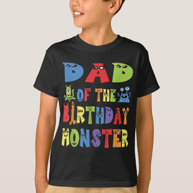 Camiseta Pai Da Alienígena De Aniversário, Festa B-Day (Frente)