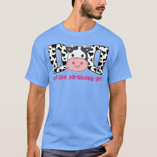 Camiseta Pai da Boca-de-Aniversário Bela Vaca Fazenda Engra
