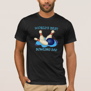 Camiseta Pai da boliche dos mundos o melhor