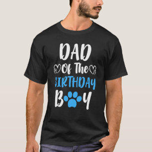 Camiseta Pai Da Celebra Do Blog Birthday Boy Dog Bday Party