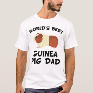 Camiseta Pai da cobaia do mundo o melhor