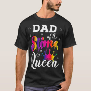 Camiseta pai da coroa da rainha do lodo Par de Aniversário