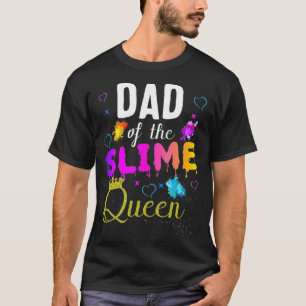 Camiseta pai da coroa da rainha do lodo Par de Aniversário