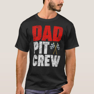 Camiseta Pai da Corrida de Kart Race Race Kart, Pai do Poço