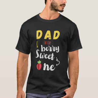 Camiseta Pai da Doce Fruta Morango Primeiro