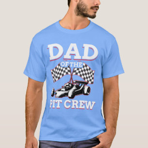 Camiseta Pai da Equipe de Pit Corrida de Carro Corrida meni