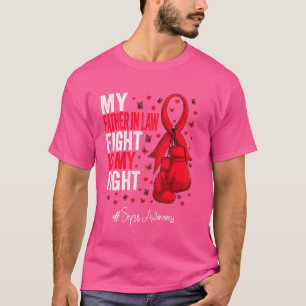 Camiseta Pai da Faixa Vermelha na Lei Sensibilização Sepsis