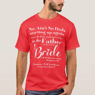 Camiseta Pai da família Design Bride