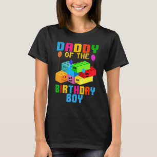 Camiseta Pai Da Família M Do Blocos Do Aniversário