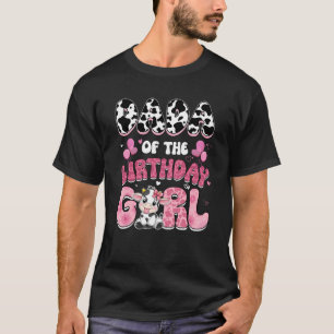 Camiseta Pai Da Fazenda De Vaca De Aniversário Da Família 1