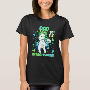 Camiseta Pai da Festa de aniversário Princesa Dabbing Unico