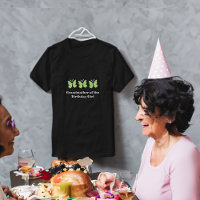 Pai da garota de aniversário da borboleta