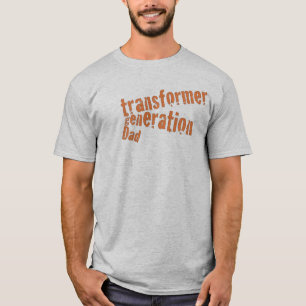 Camiseta Pai da geração do transformador