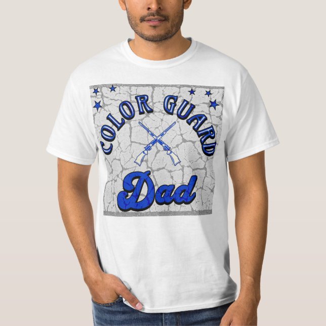 Camiseta Pai da Guarda de cores (Frente)