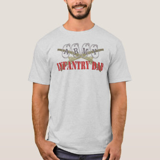 Camiseta Pai da infantaria do exército