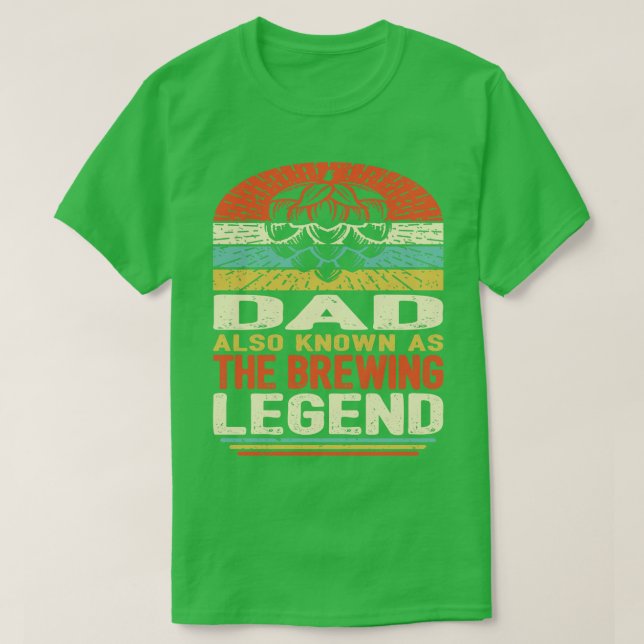 Camiseta Pai Da Legenda De Criação (Frente do Design)